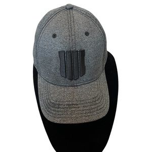 Call of Duty logo spell out gray felt cap hat